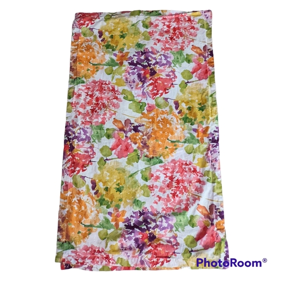 Pier 1 Imports Pillow Shams Stunning Hydrangea Watercolor Designer Covers Pair - Picture 10 of 16